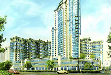 Проект жилого комплекса с торгово-развлекательным центром «Ozerki style Tower»