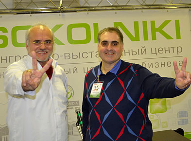 Рубен Канаян вместе с Игорем Качаловым, основатель и президент агентства «Качалов и коллеги».