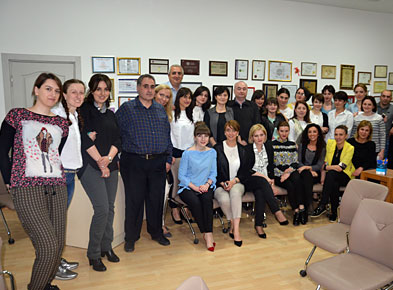 Семинар проходил в рамках корпоративного обучения для менеджеров и руководства известной грузинской розничной сети «Goodwill». 