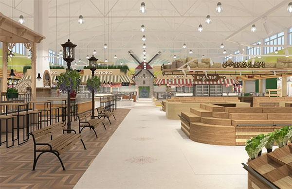 Дизайн-проект реконструкции «Курганского Центрального рынка»